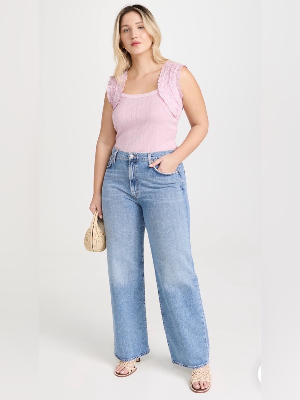Sea New York Salome Vegetable Dye Lilac Tank Top Size XL NWT